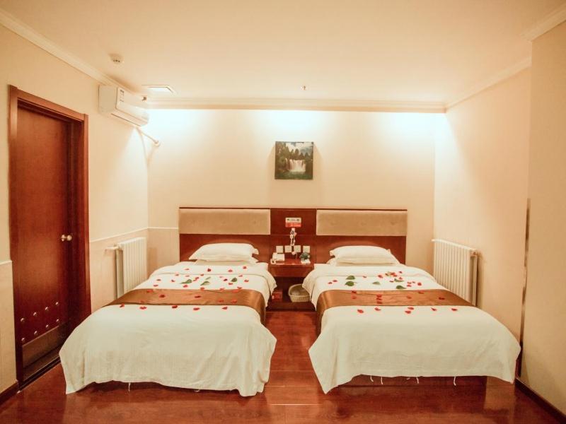 Greentree Inn Hebei Zhangjiakou Zhangbei Caoyuantian Rd Zhangku Avenue Express Hotel Екстер'єр фото