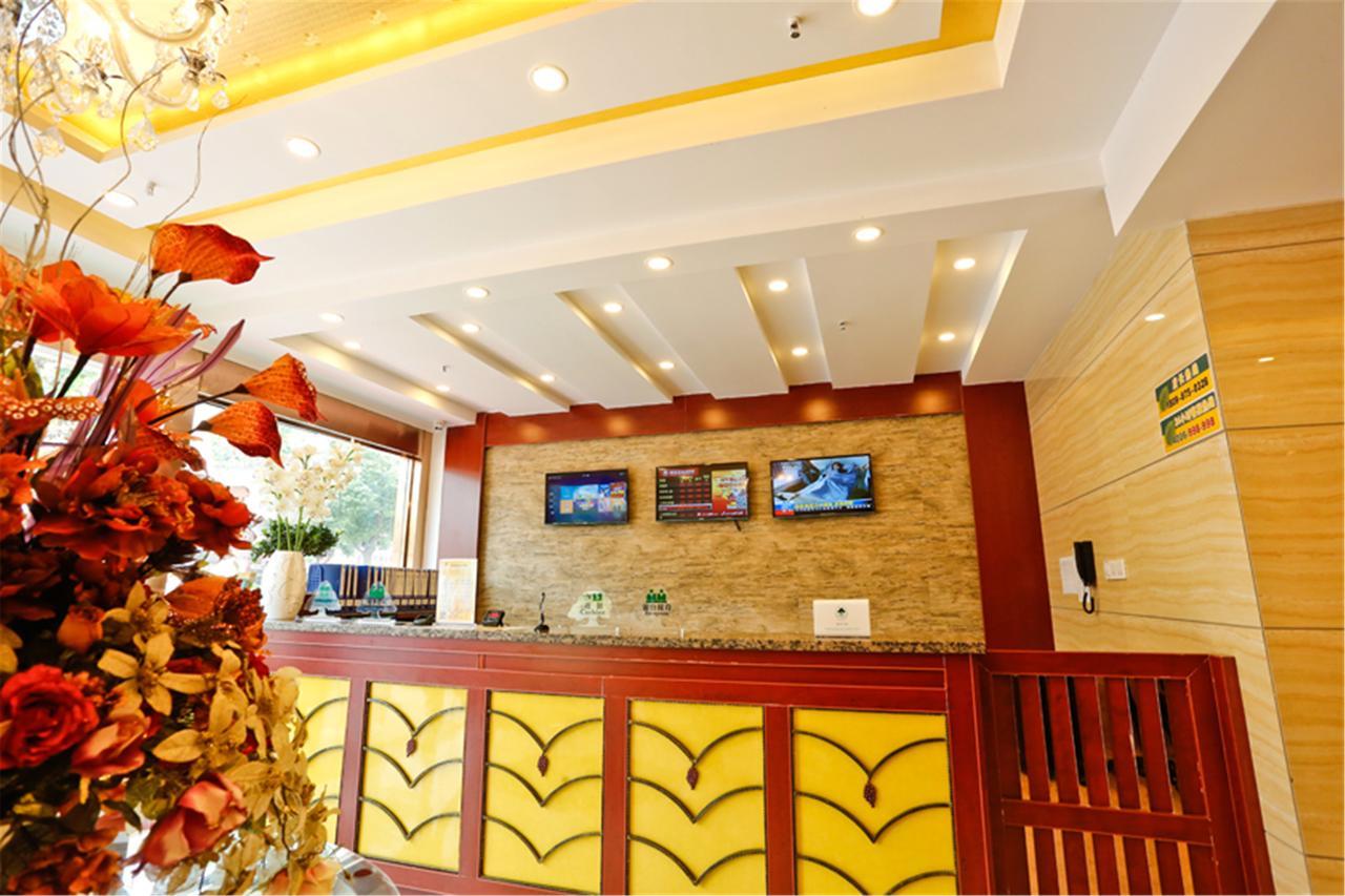 Greentree Inn Hebei Zhangjiakou Zhangbei Caoyuantian Rd Zhangku Avenue Express Hotel Екстер'єр фото